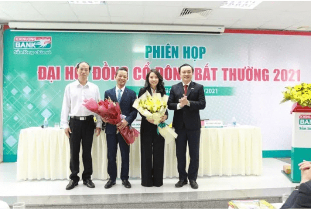 Kienlongbank bầu bổ sung 2 thành viên HĐQT, sẽ bán 3,8 triệu cổ phiếu quỹ cho người lao động