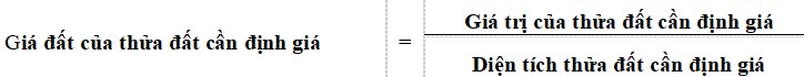Cách tính giá đất theo phương pháp thu nhập