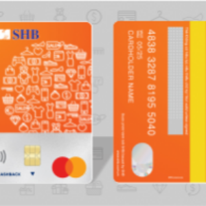 Thẻ tín dụng quốc tế SHB Mastercard Cashback