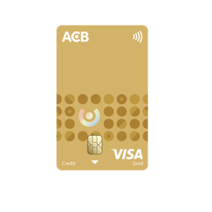 Thẻ tín dụng quốc tế ACB Visa Gold