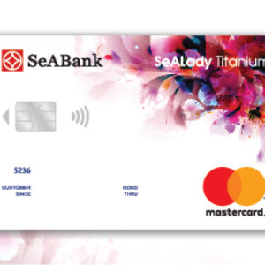 Thẻ tín dụng SEALADY CASHBACK ( VISA/MASTERCARD)