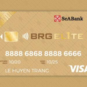 Thẻ tín dụng SeaBank BRG ELITE