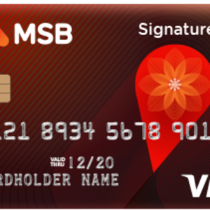 Thẻ MSB Visa Signature