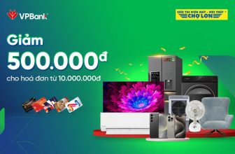 Thỏa sức mua sắm cùng thẻ tín dụng VPBank tại Siêu thị Điện máy – Nội thất Chợ Lớn