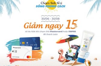 Giảm 15% tại The Face Shop dành cho chủ thẻ ACB Napas, ACB Mastercard
