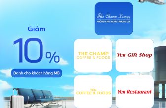 Giảm 10% dịch vụ sân bay dành cho khách hàng MB khi sử dụng dịch vụ CIAS