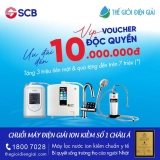 Thế Giới Điện Giải ưu đãi lên đến 10 Triệu đồng khi thanh toán bằng thẻ SCB Visa/ Mastercard