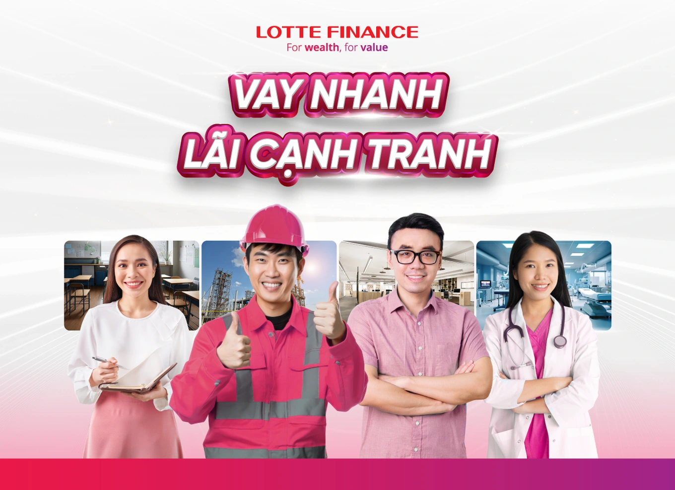 Vay tín chấp Lotte Finance